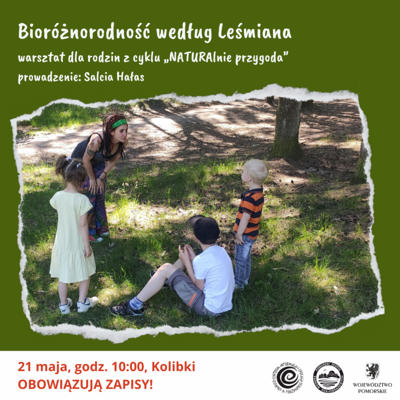 Bioróżnorodność według Leśmiana - zaproszenie na rodzinny warsztat terenowy