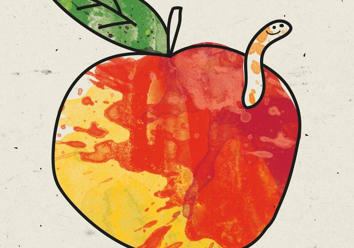 grafika jabłka