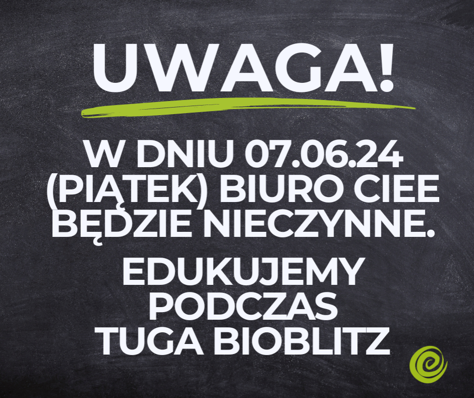 Grafika 7 czerwca edukujemy poza biurem