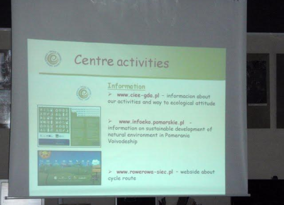 Grafika 3: Active Citizens w Centrum Informacji i Edukacji Ekologicznej w Gdańsku