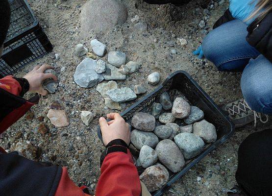 Grafika 2: „Kamienie z Północy: warsztaty z oznaczania skał narzutowych”